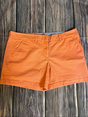 Southern Tide Orange Cotton Chino Shorts (0012)